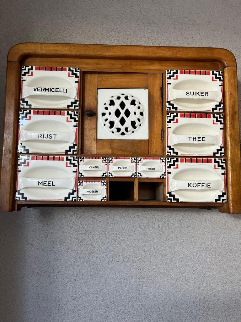 Nostalgisch en retro keukenrek, Ophalen