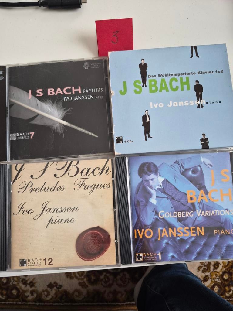 J.S. Bach CD-collectie - Ivo Janssen (7 CD's), Boxset, Ophalen of Verzenden, Barok, Kamermuziek