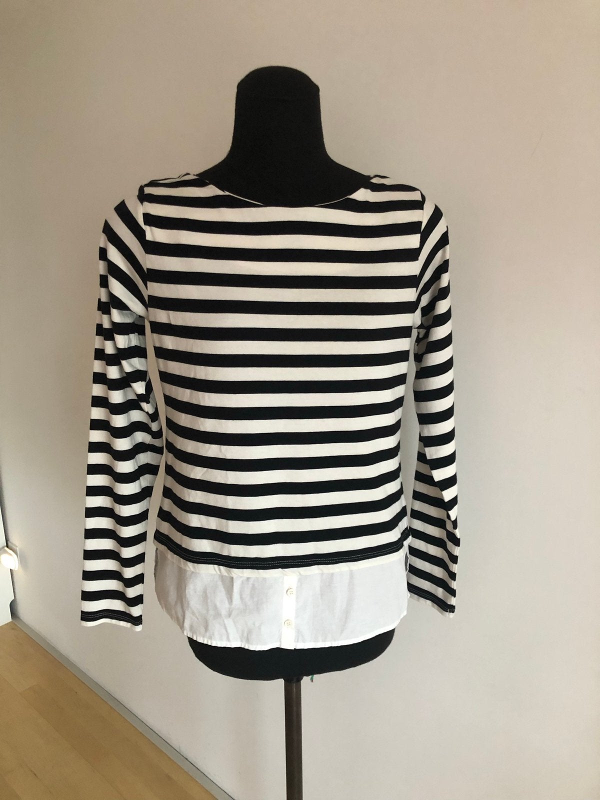 Bien Bleu shirt lange mouwen, mt M, 100% katoen, nieuw, Maat 38/40 (M), Wit, Nieuw, Ophalen of Verzenden