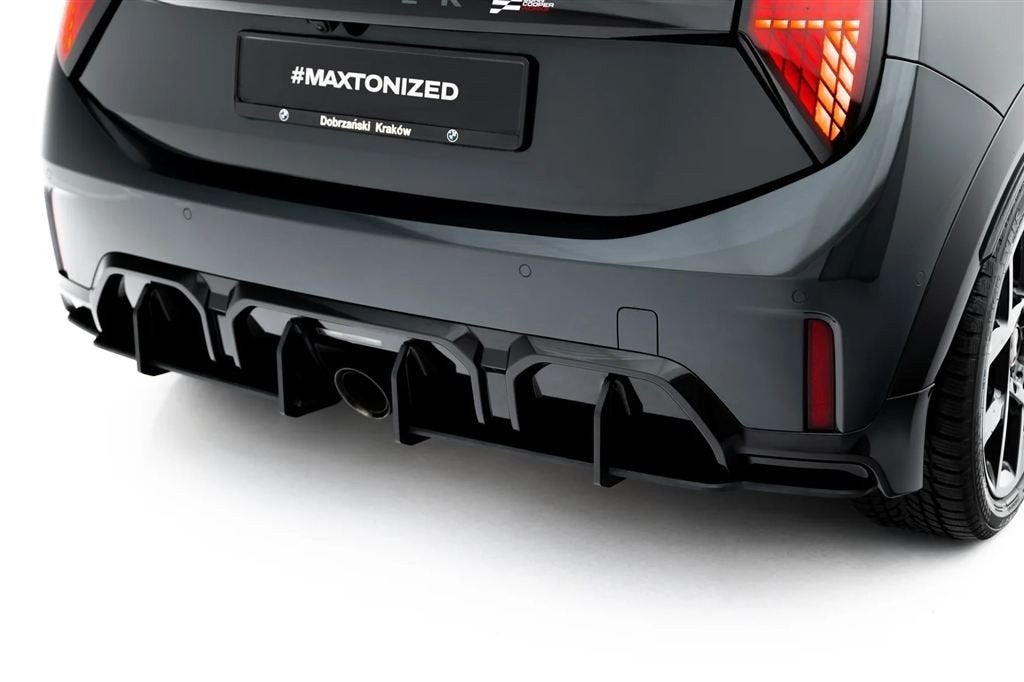 Maxton Design Mini Cooper JCW F65 Rear Diffuser Pro Street