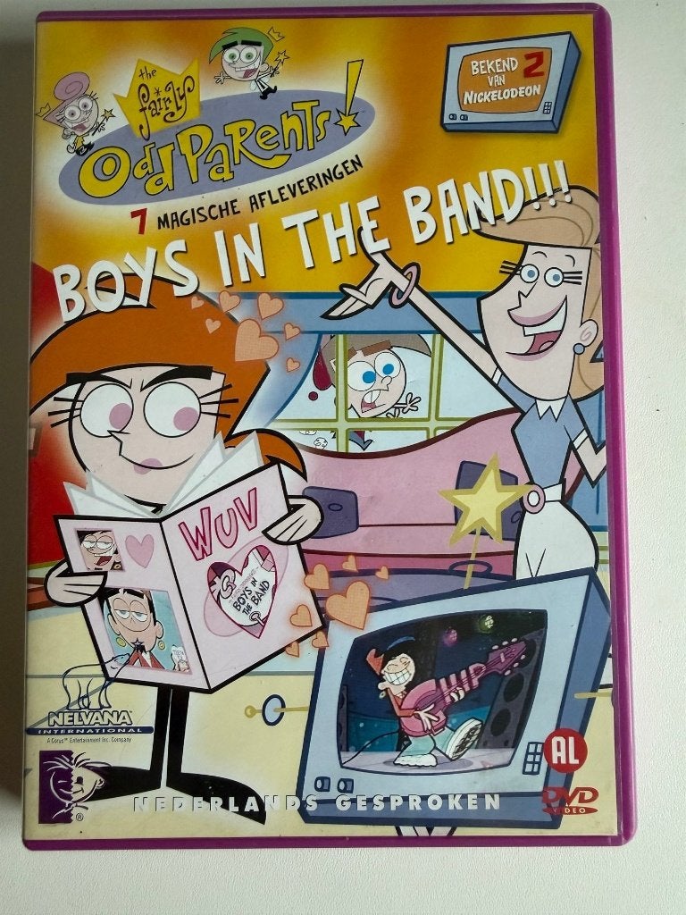 Fairly Odd Parents 2 DVD | Actie 5=4, Cd's en Dvd's, Dvd's | Tekenfilms en Animatie, Alle leeftijden, Ophalen of Verzenden, Zo goed als nieuw