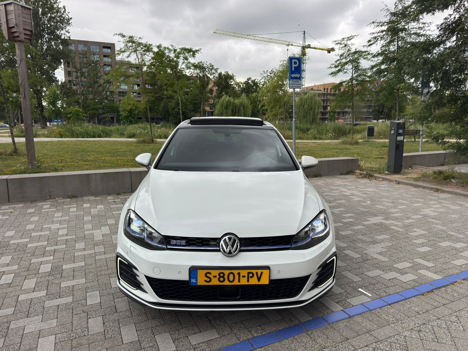 Volkswagen Golf 1.4 TSI GTE Panoramadak 204pk 6-DSG 2018 Wit, Stof, Euro 6, 4 cilinders, Wit
