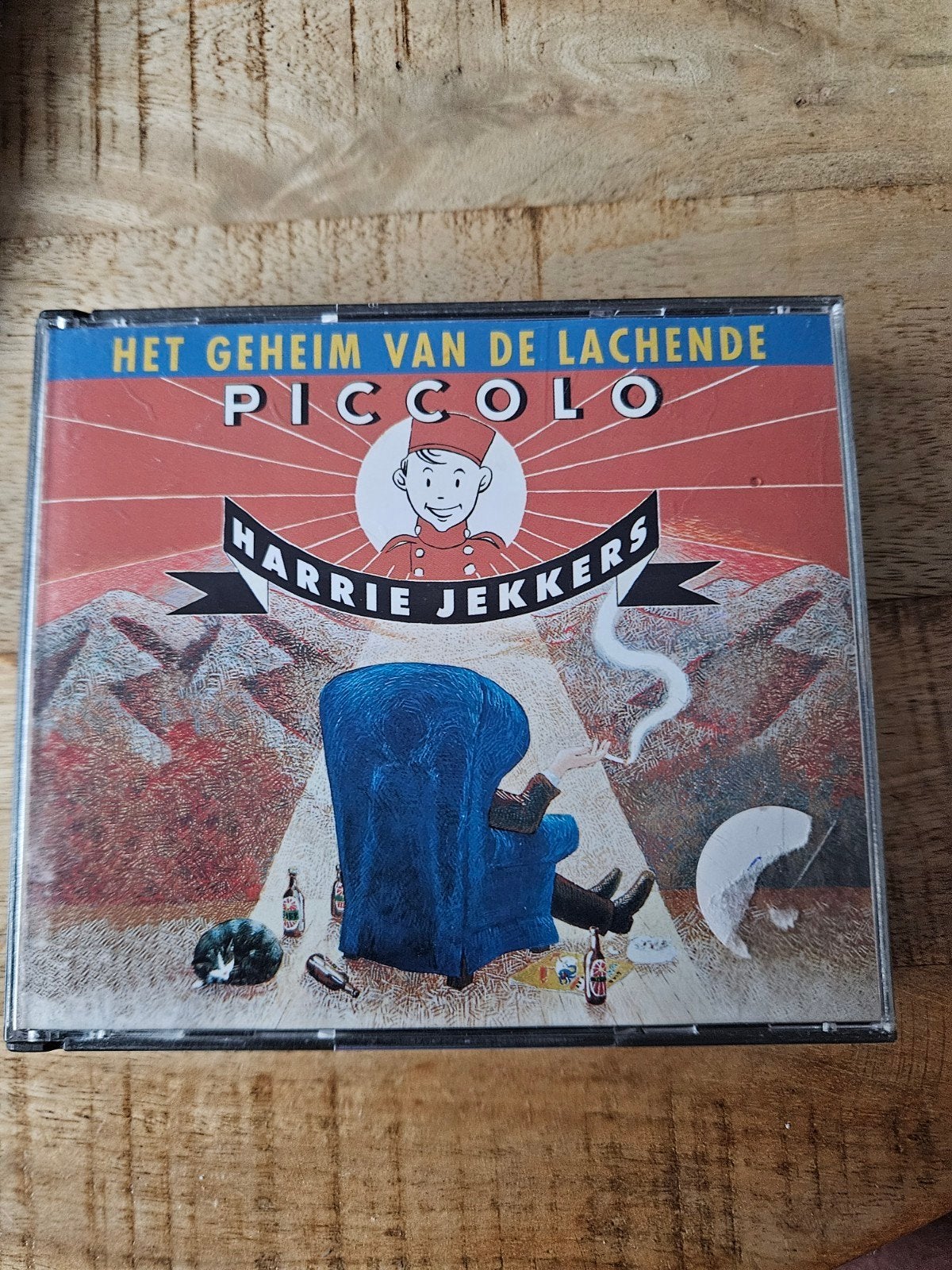 Harrie Jekkers - Het Geheim Van De Lachende Piccolo CD, Ophalen of Verzenden, Gebruikt, Cabaret of Kleinkunst, Album