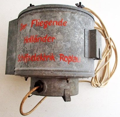 Scheepslamp bakboord, Verzamelen, Scheepvaart, Ophalen of Verzenden, Gebruikt, Motorboot, Overige typen