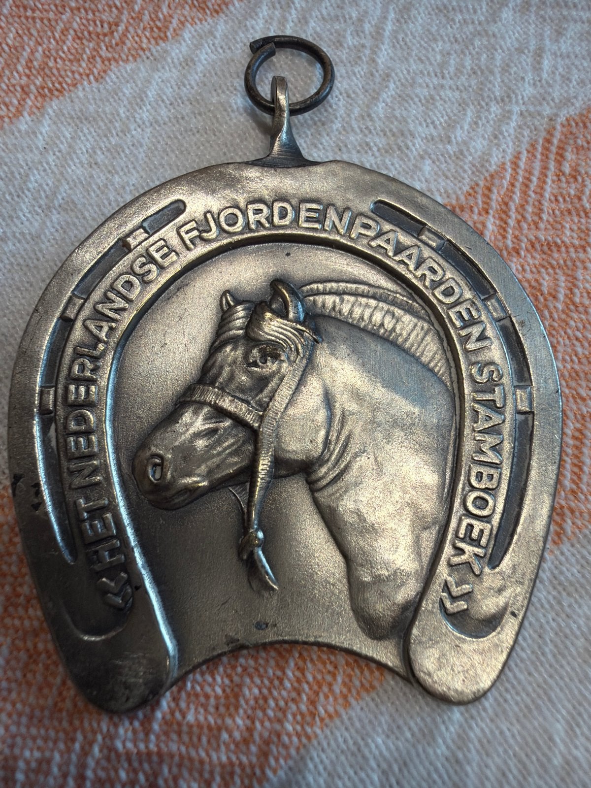 Mooie Medaille paarden race, Ophalen of Verzenden