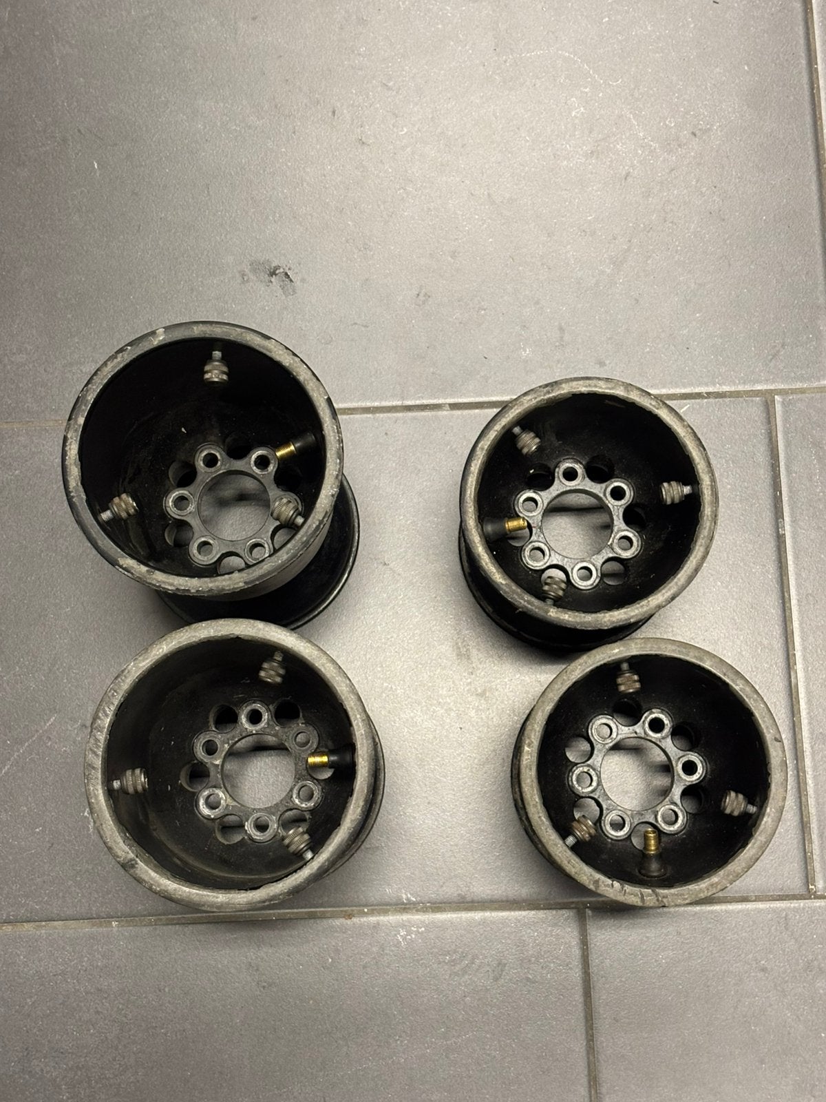 Freeline Birel velgen, Ophalen, Gebruikt, Onderdelen Kart
