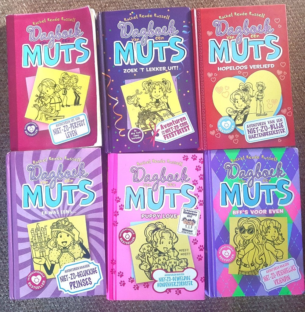 Dagboek van een Muts, verschillende delen, Ophalen of Verzenden, Gelezen, Rachel Renée Russell, Fictie