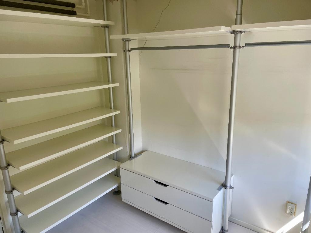 Inloopkast / Garderobekast – ELVARLI / STOLMEN opbergsysteem, Huis en Inrichting, Kasten | Kledingkasten, Zo goed als nieuw, 200 cm of meer