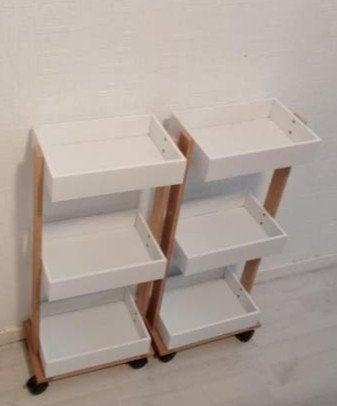 Opberg trolley/ kastje op wielen, Ophalen of Verzenden, Minder dan 2 meter