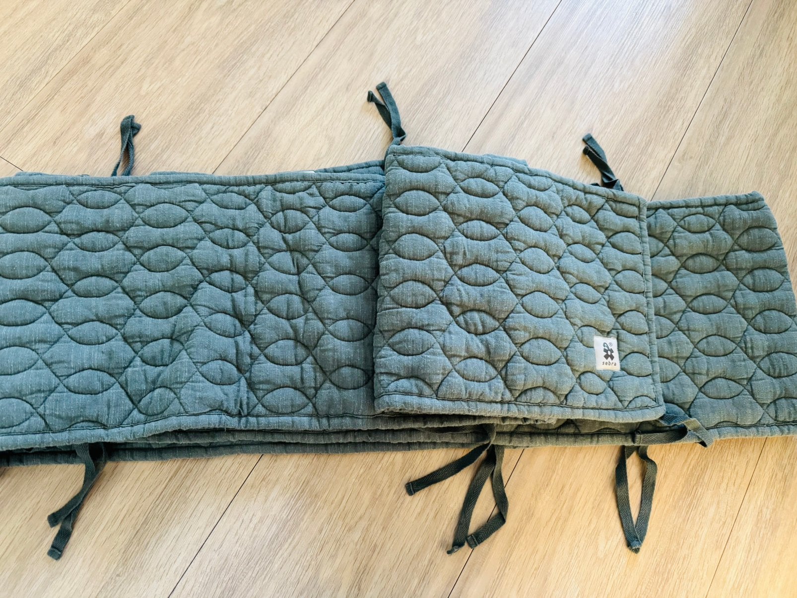 Sebra bedomranding / bedomranding voor babybed – 360 x 26 cm, Kinderen en Baby's, Ophalen of Verzenden, Gebruikt, Overige typen