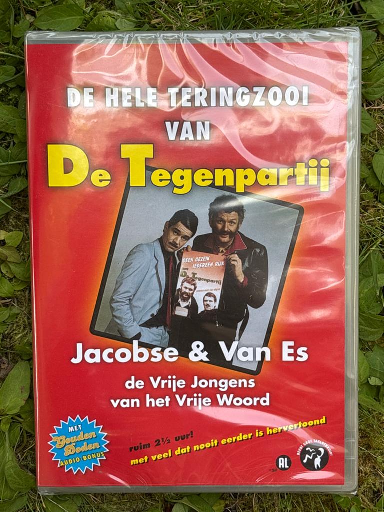 Jacobse & Van Es - De Hele Teringzooi van De Tegenpartij DVD, Cd's en Dvd's, Alle leeftijden, Ophalen of Verzenden, Nieuw in verpakking