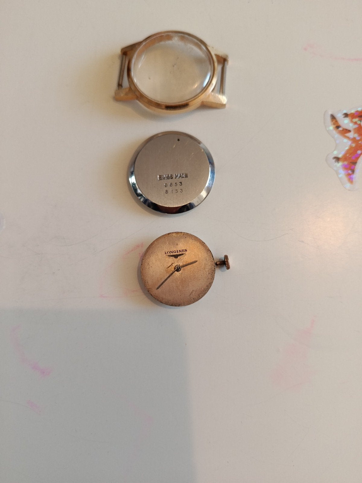 Vintage Longines horloge - Loopt niet, Ophalen of Verzenden