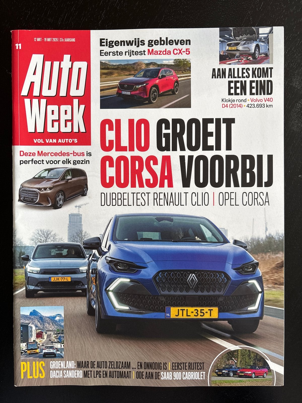 AutoWeek Magazine - Clio vs Corsa Dubbeltest, Ophalen of Verzenden, Nieuw, Overige typen