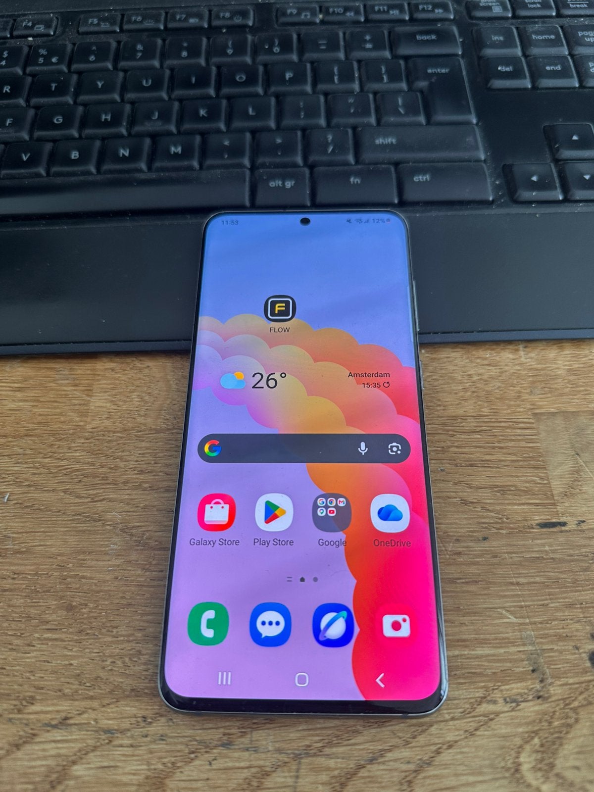 Samsung S20 5G, Telecommunicatie, Mobiele telefoons | Samsung, Ophalen, Galaxy S20, Zwart, Zo goed als nieuw
