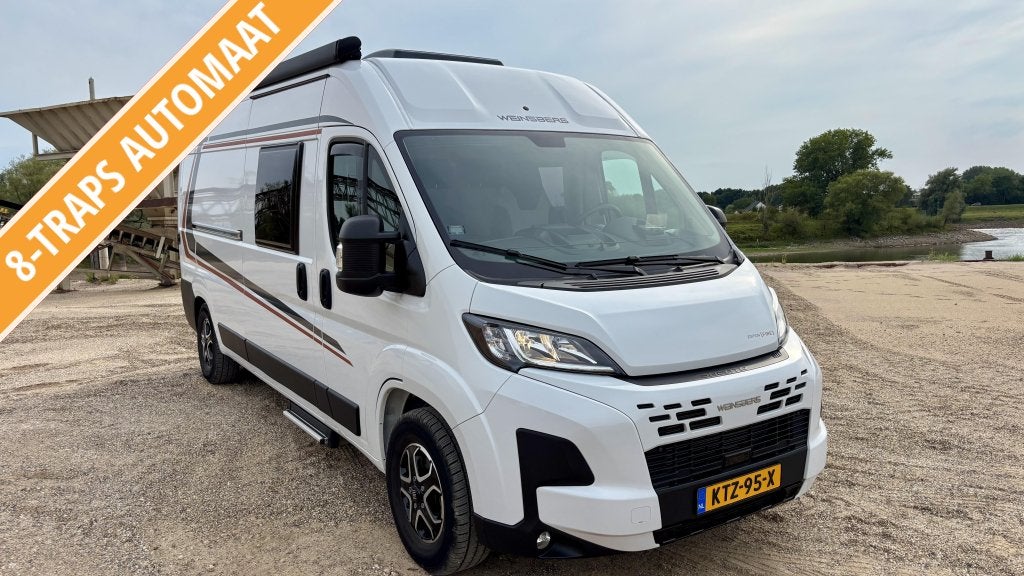 Weinsberg CaraBus 600 ME - AUTOMAAT - LENGTEBEDDEN KTZ-95-X, Automaat, Luifel, Fiat, Tot en met 2