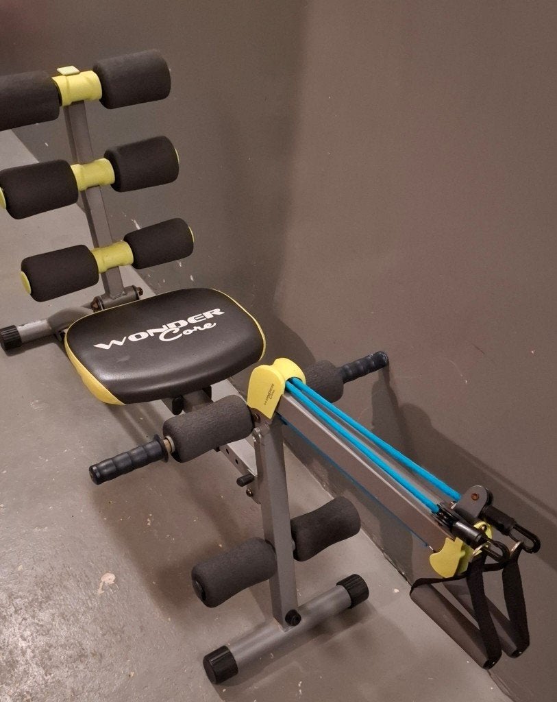 Wonder Core 2 Buikspiertrainer met Roeifunctie, Ophalen, Benen, Gebruikt, Krachtstation