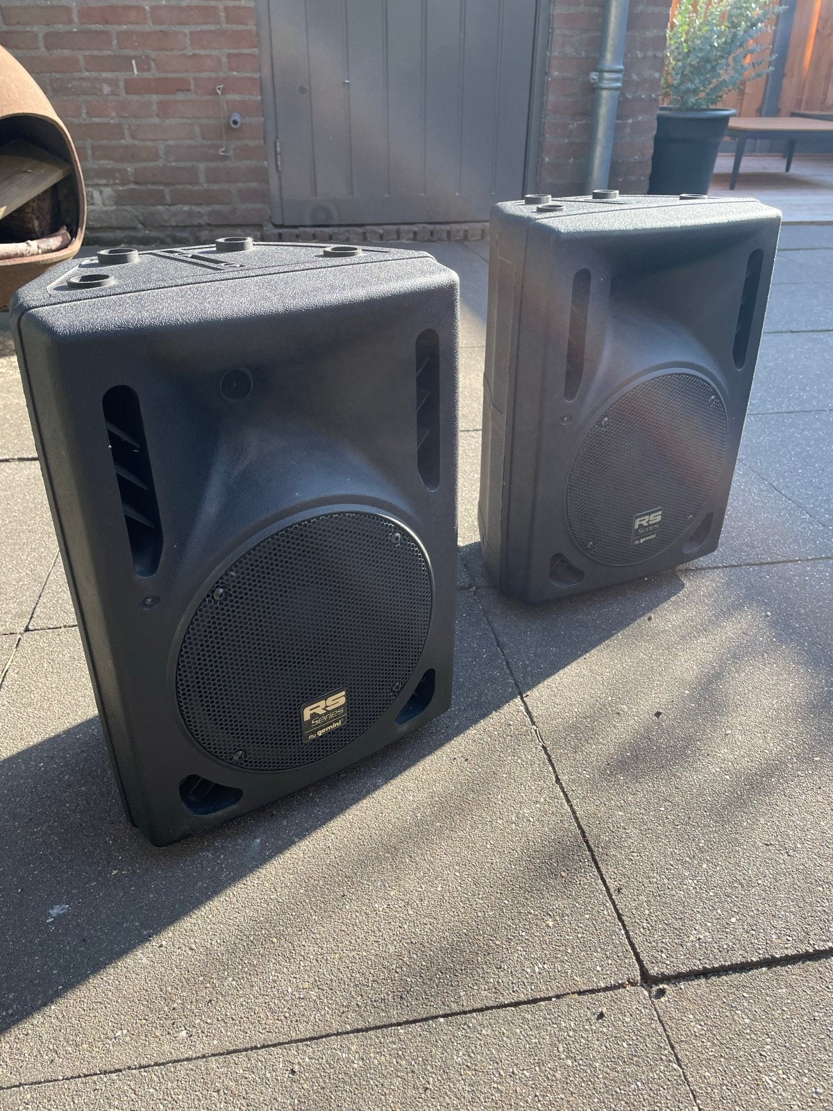 Gemini RS-408 actieve luidsprekers (set van 2), Audio, Tv en Foto, Luidsprekers, Gebruikt, Party speaker, AUX-ingang, Minder dan 60 watt