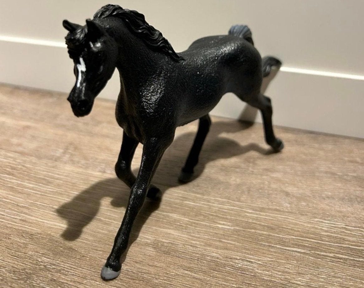 Schleich Arabische volbloed merrie zwart speelgoed paard, Ophalen of Verzenden, Nieuw