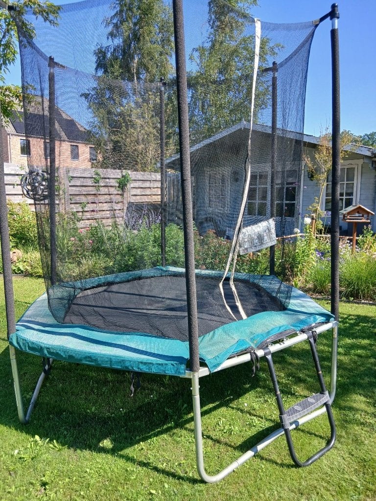 Trampoline 2,40m, Kinderen en Baby's, Speelgoed | Buiten | Trampolines, Ophalen, Gebruikt
