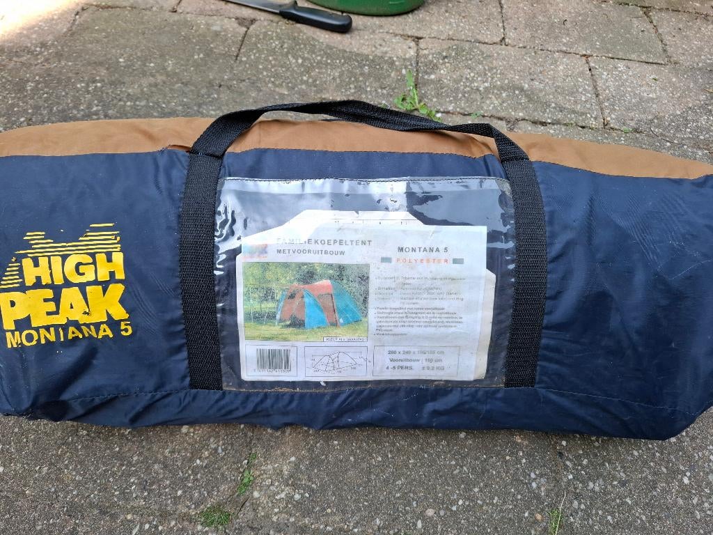 Tent, Caravans en Kamperen, Tenten, Ophalen, Gebruikt, Tot en met 3