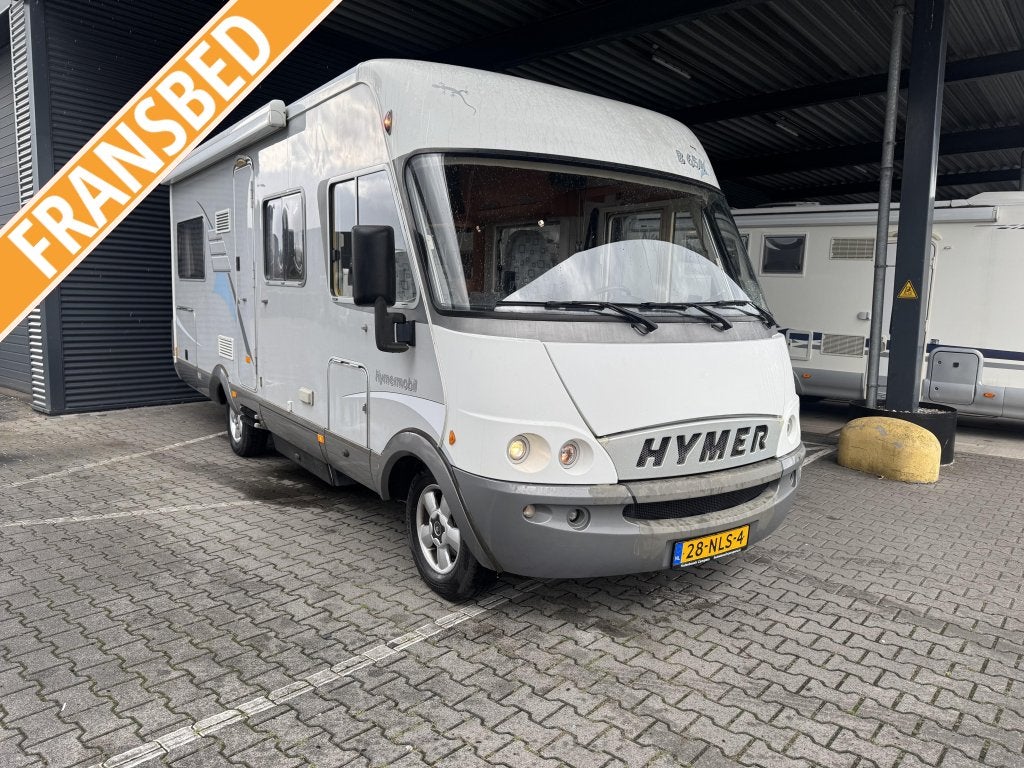 Hymer b654 zeer netjes !!!!!, Caravans en Kamperen, Campers, Integraal, Verwarmde buitenspiegels, Ringverwarming, 6 tot 7 meter