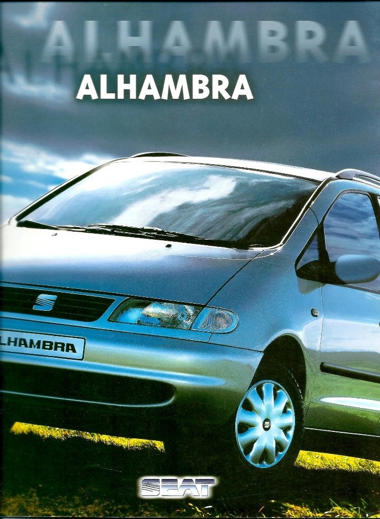 Brochure Seat Alhambra 1998, Ophalen of Verzenden, Gelezen, Overige merken