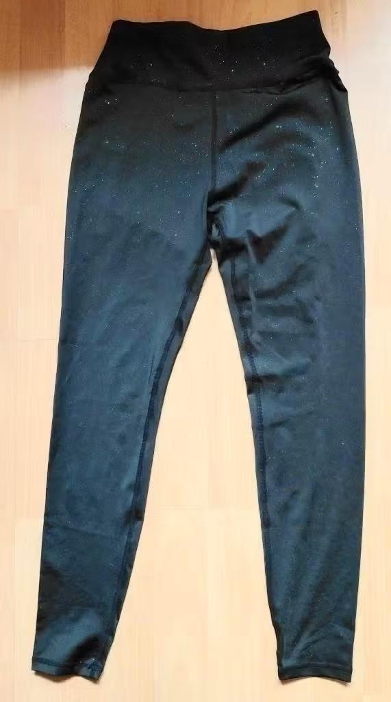 Nieuwe legging glinsterend, Kleding | Dames, Leggings, Maillots en Panty's, Legging, Maat 36/38 (S), Verzenden, Zwart