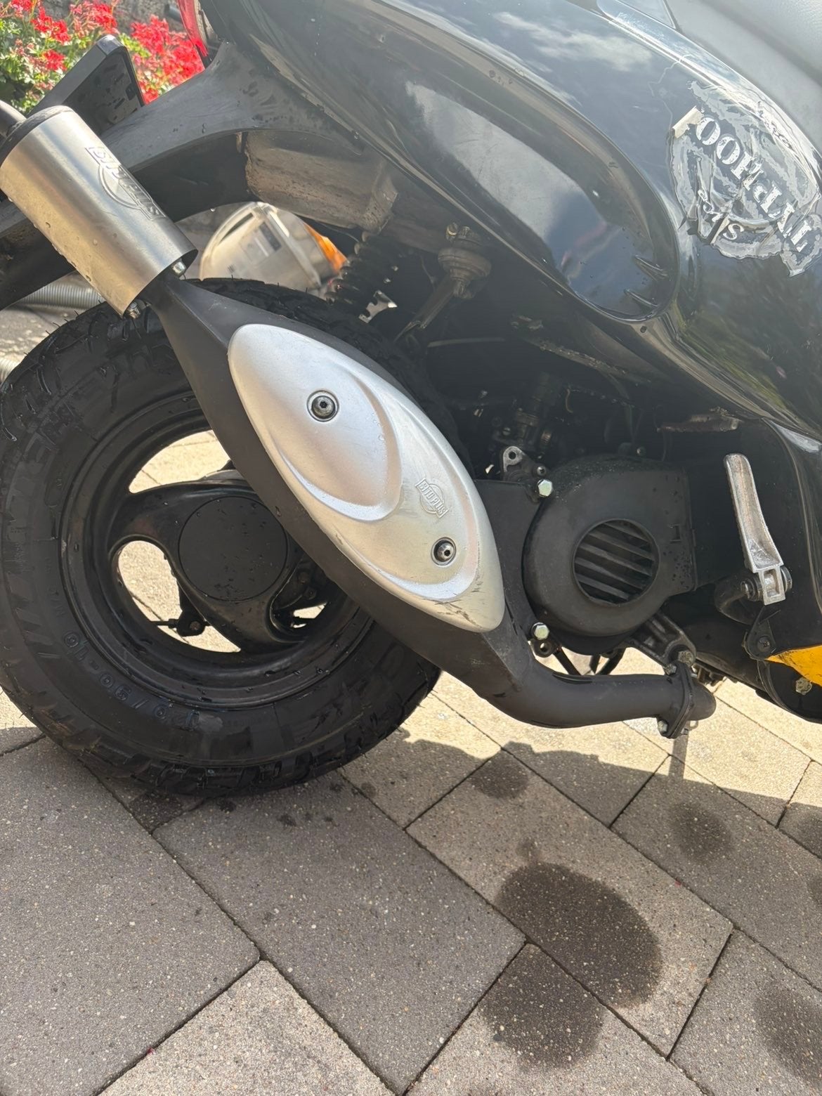 70cc Typhoon, Fietsen en Brommers, Ophalen of Verzenden, Gebruikt, Tweetakt