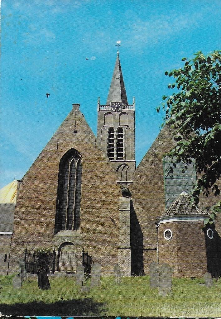 Ch267 ansichtkaart beverwijk wijkertoren - ongelopen, Ophalen of Verzenden, 1980 tot heden, Ongelopen, Noord-Holland