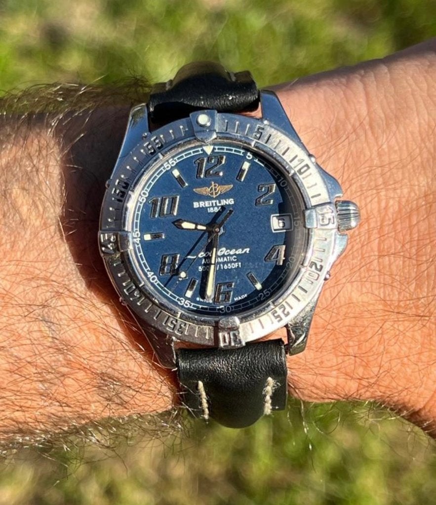 Breitling Colt Ocean Automatic A17350, Sieraden, Tassen en Uiterlijk, Horloges | Heren, Staal, Verzenden, Breitling, Polshorloge