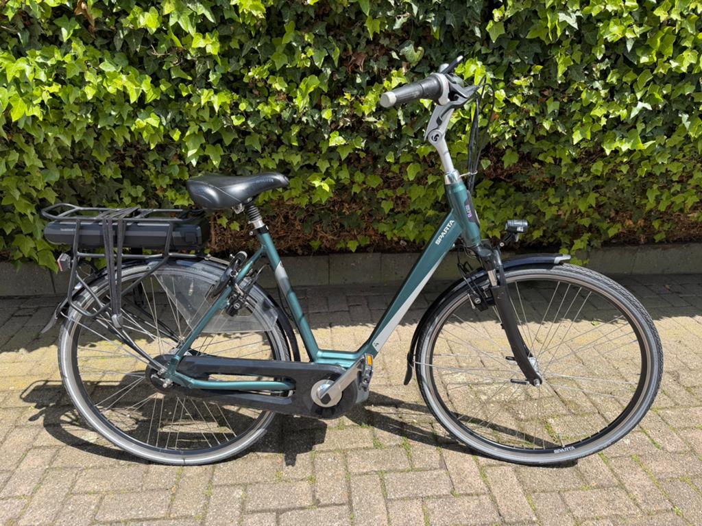 Sparta M7S Elektrische fiets D57cm Accu 500Wh Middenmotor!, 55 tot 59 cm, Ophalen, Zo goed als nieuw, Sparta