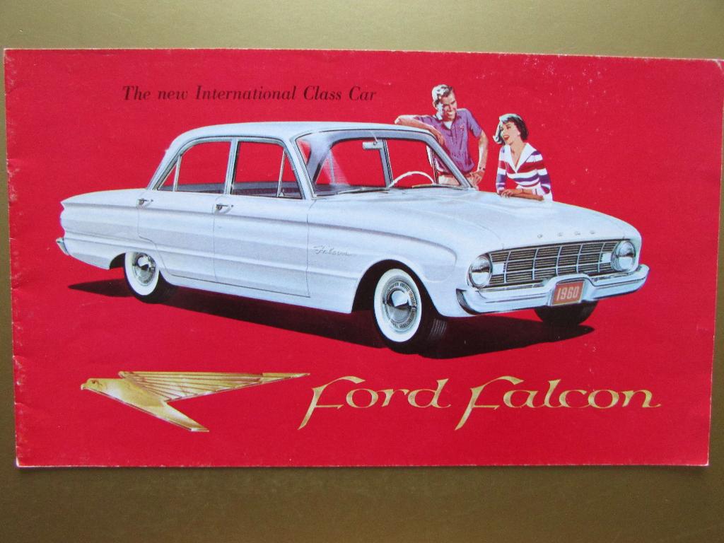 1960 Ford Falcon brochure, Engels, Boeken, Auto's | Folders en Tijdschriften, Zo goed als nieuw, Ford, Ophalen of Verzenden