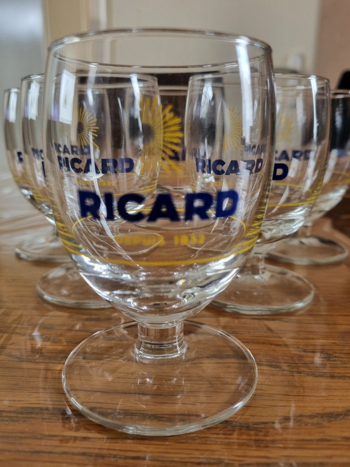 Ricard ballon glazen, per 6 stuks nieuw in doos, Ophalen of Verzenden, Nieuw, Overige typen