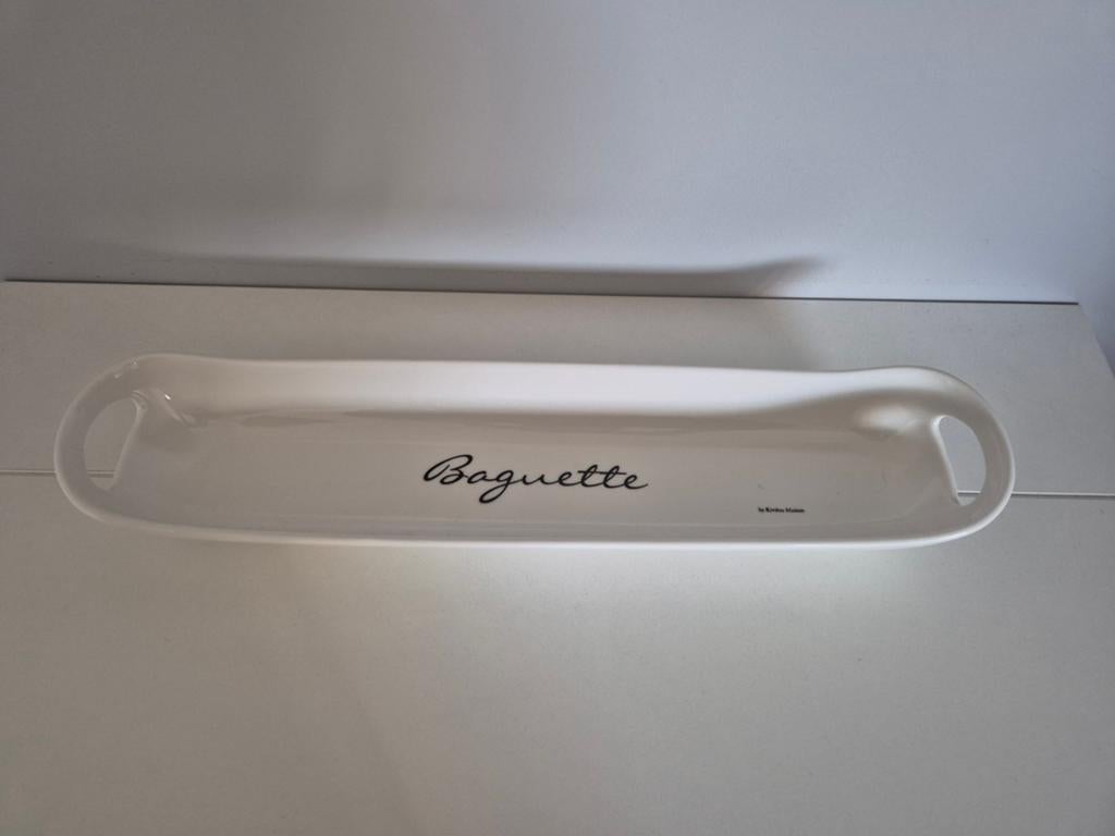 Riviera Maison Baguette schaal, Ophalen, Overige typen, Zo goed als nieuw, Steen/keramiek