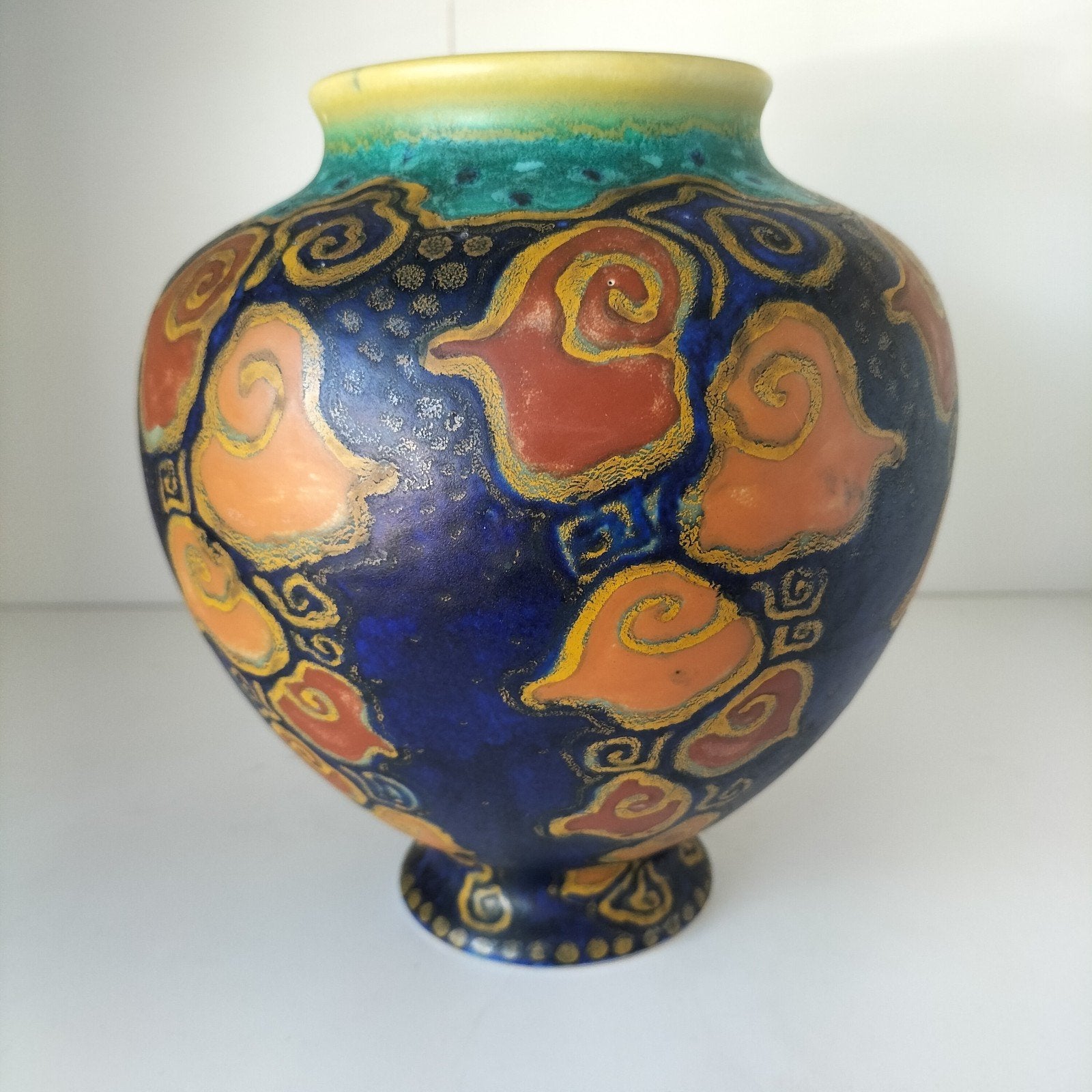 Art Deco Gouda Holland vaas, Plazuid, Antiek en Kunst, Ophalen of Verzenden