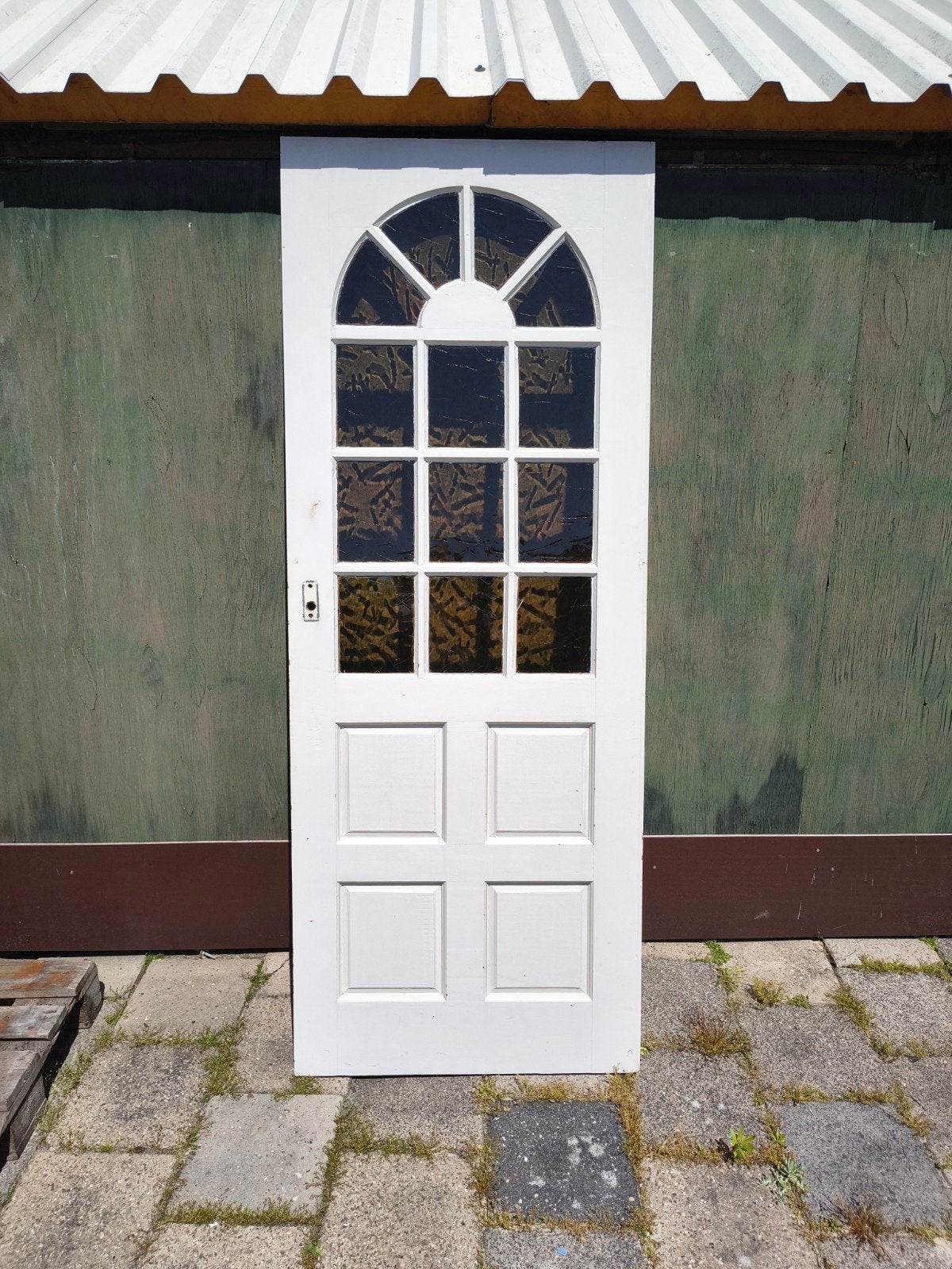Hardhouten deur, Ophalen, Minder dan 80 cm, Binnendeur, 200 tot 215 cm