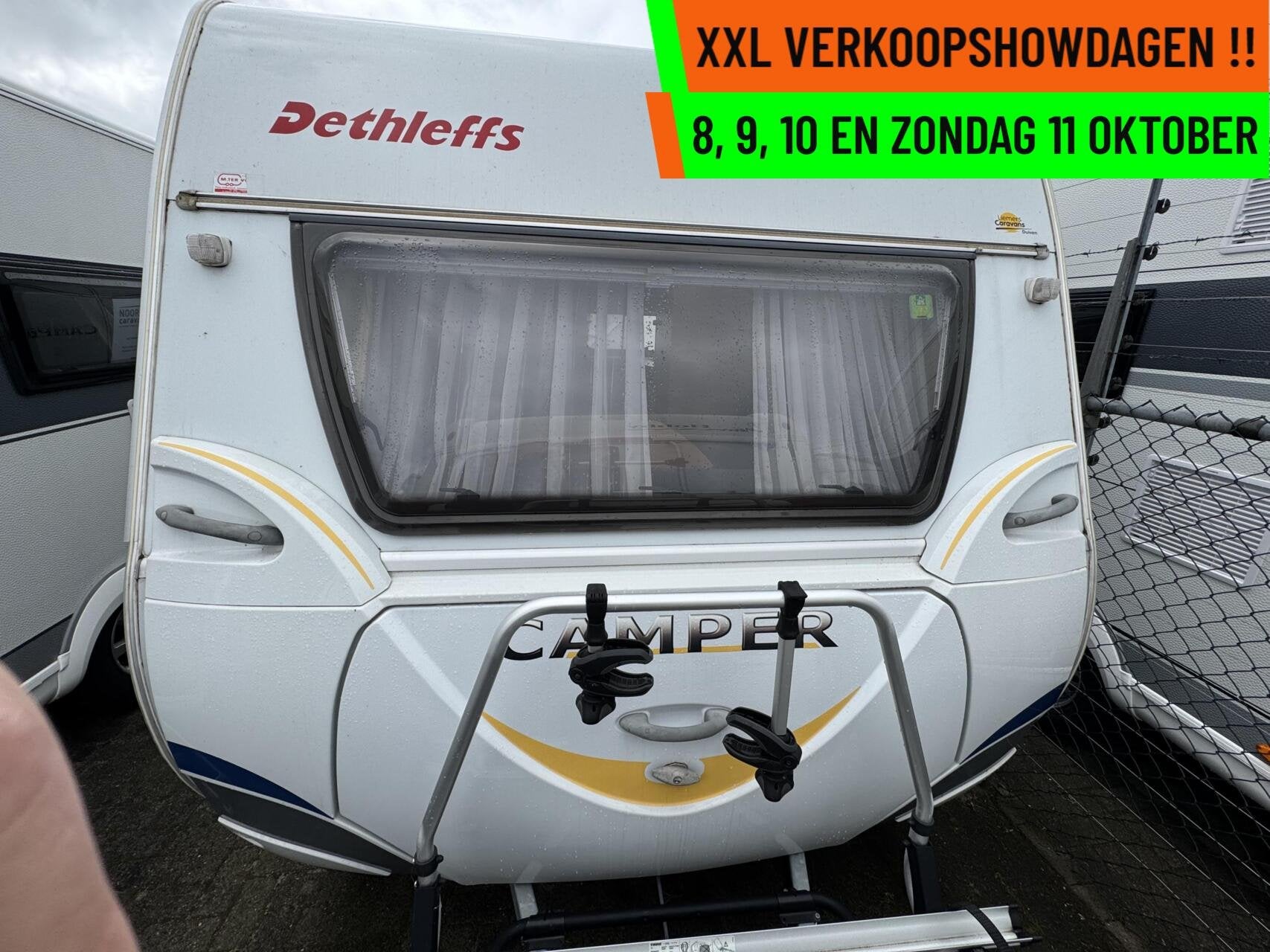 Dethleffs CAMPER 395 HK, RONDZIT, VOORTENT, MOVER,EINDKEUKEN, Rondzit, Tot en met 2, Bedrijf, 750 - 1000 kg
