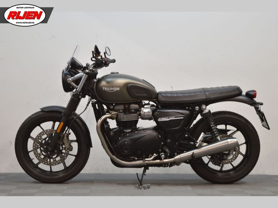 TRIUMPH STREET TWIN (bj 2021), 2 cilinders, Motorrijbewijs A, Bedrijf, Meer dan 35 kW