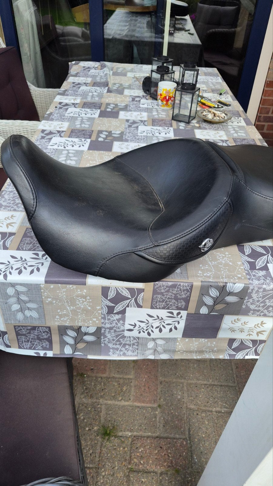 harly road king zadel, Motoren, Ophalen