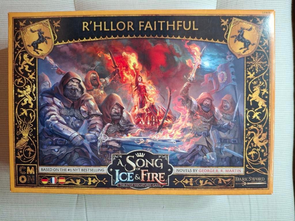 A Song of Ice and Fire - Baratheons: R'hllor Faithful, Ophalen of Verzenden, Zo goed als nieuw, Overige soorten, Figuurtje(s)