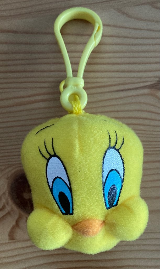 Tweety Looney Tunes Sleutelhanger 1999, Ophalen of Verzenden, Gebruikt, Knuffel of Figuurtje