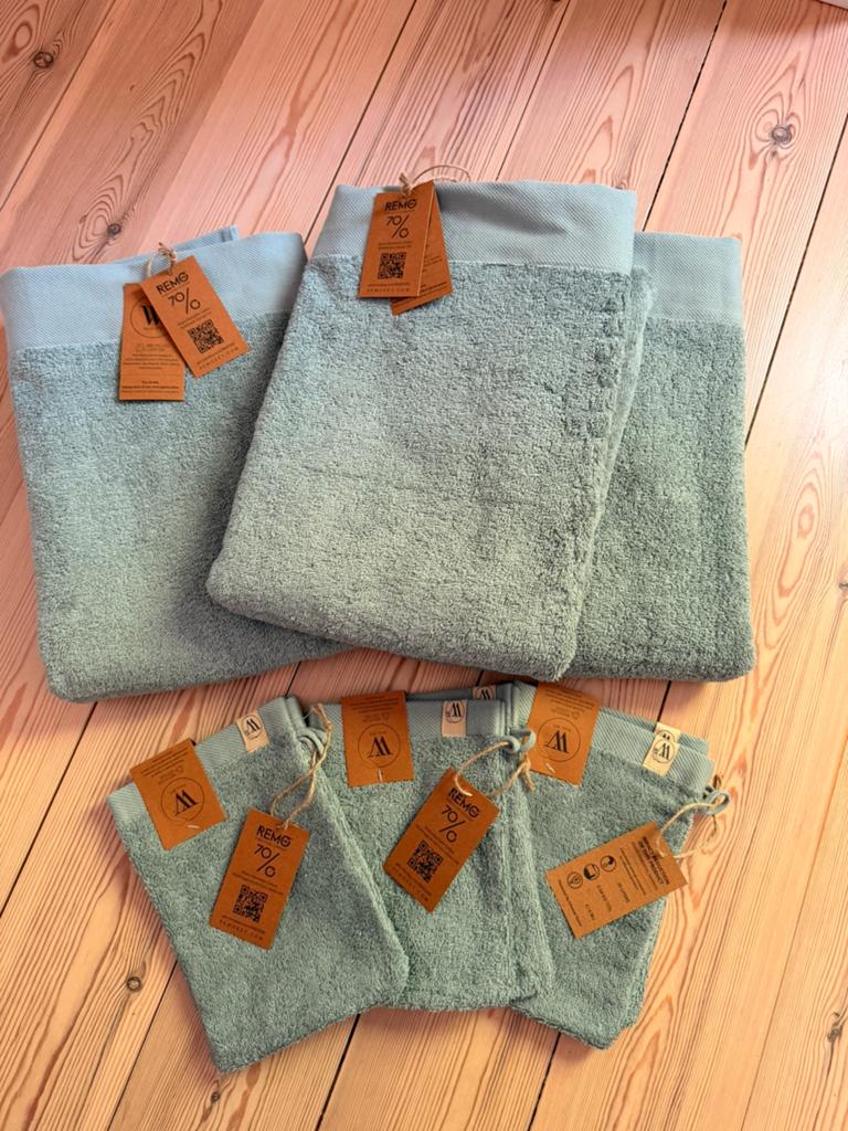 Nieuw. 3 Walra badhandddoeken/badlakens en 6 washandjes, Ophalen of Verzenden, Nieuw, Groen, Handdoek