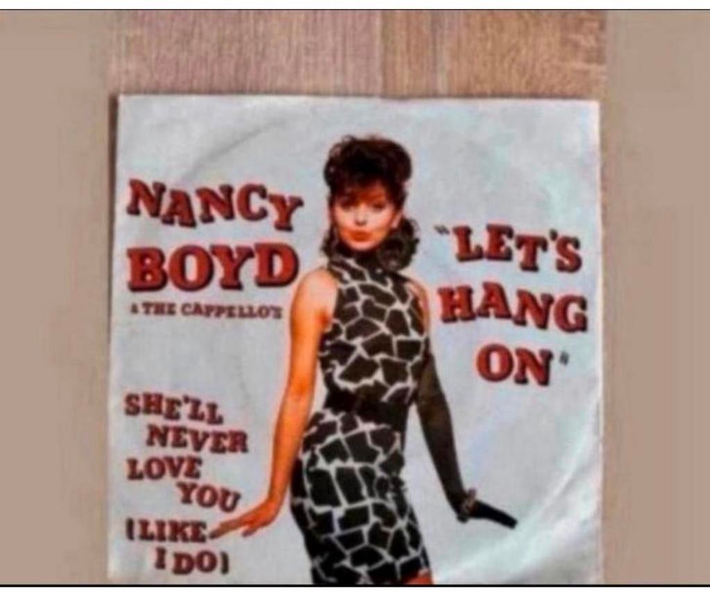 Single Nancy Boyd: Let's hang on, Gebruikt, 7 inch, Single, Ophalen of Verzenden
