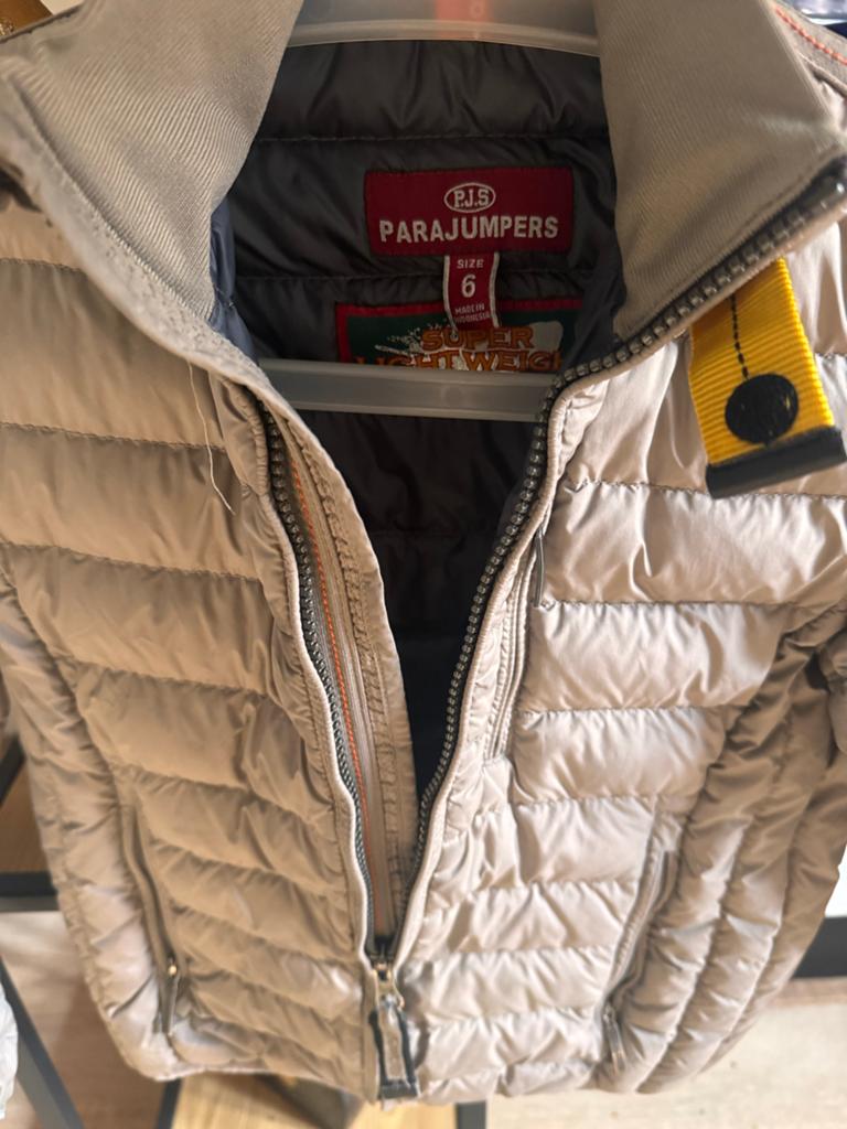 Origineel Parajumpers Super Lightweight jas met klein defect, Ophalen of Verzenden, Gedragen, Maat 36 (S), Beige