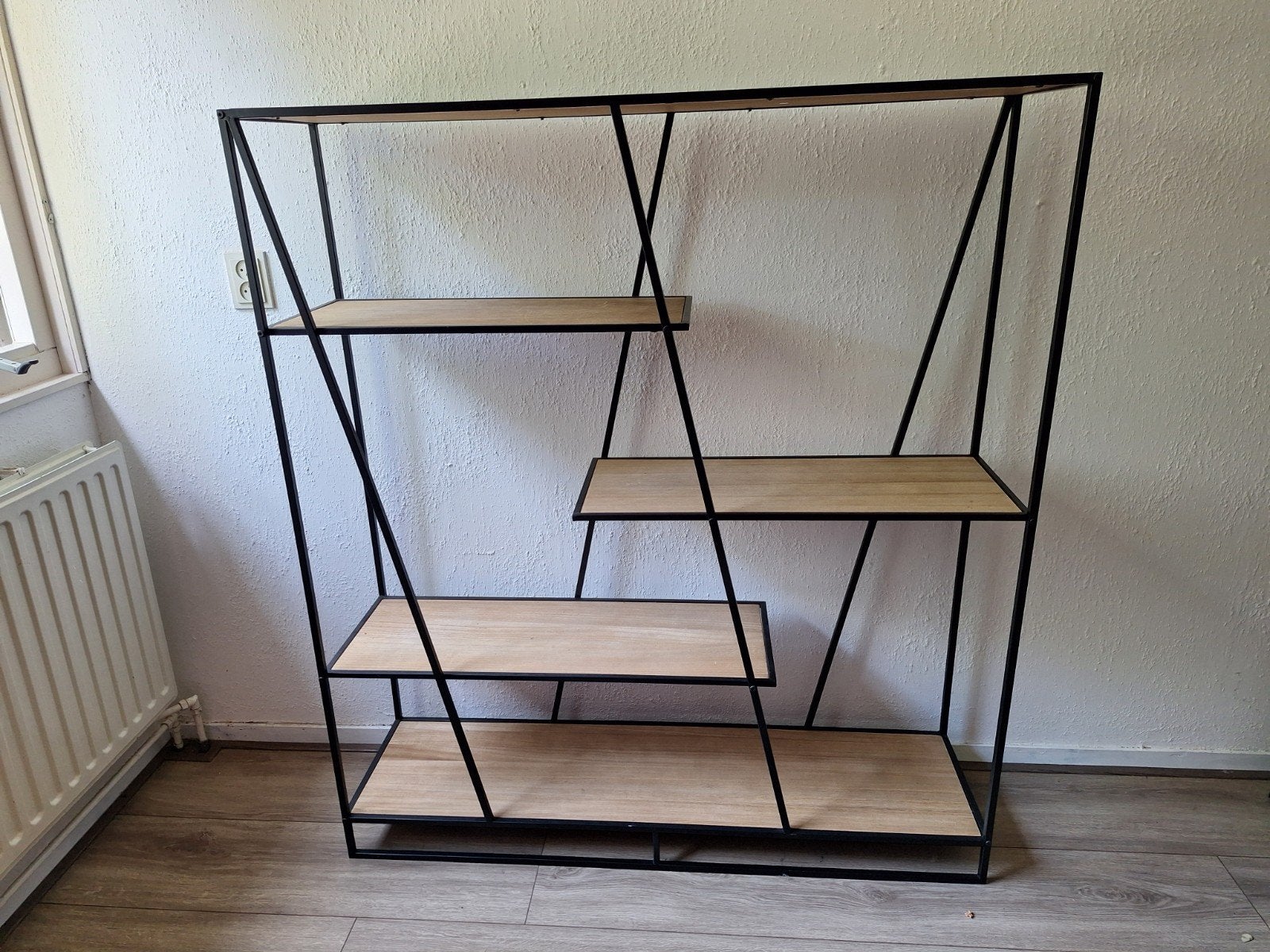 schappen kast 155cm.hoog 122cm.breed, Ophalen of Verzenden, Zo goed als nieuw