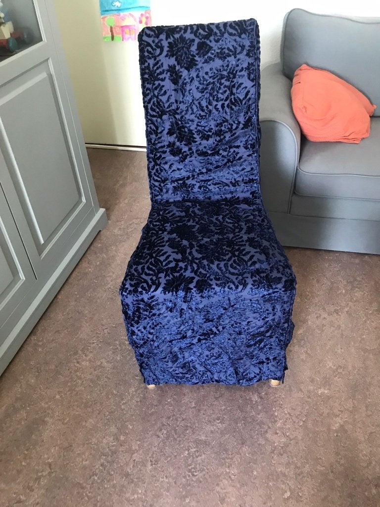 Stoelhoezen, Ophalen of Verzenden, Nieuw, Blauw, Vijf, Zes of meer stoelen