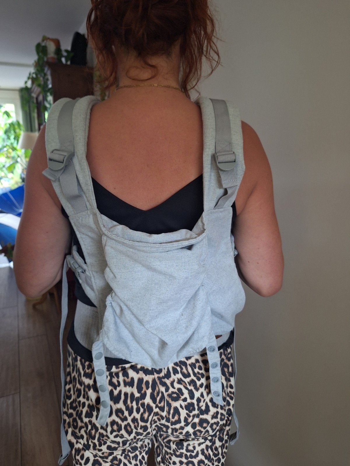 Babydraagzak voor op de rug, Kinderen en Baby's, Overige merken, Ophalen of Verzenden, Zo goed als nieuw, Rug