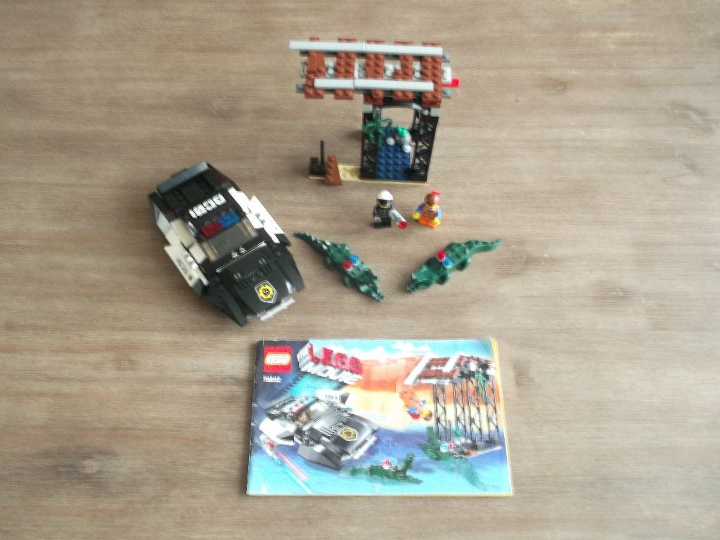 lego the lego movie 70802 bad cops pursuit (2014), Ophalen of Verzenden, Gebruikt, Complete set, Lego