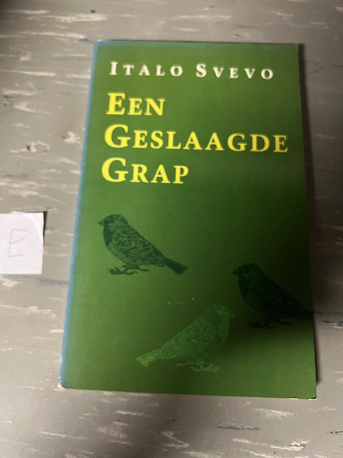Italo Svevo - Een Geslaagde Grap (Boek), Ophalen of Verzenden, Gelezen