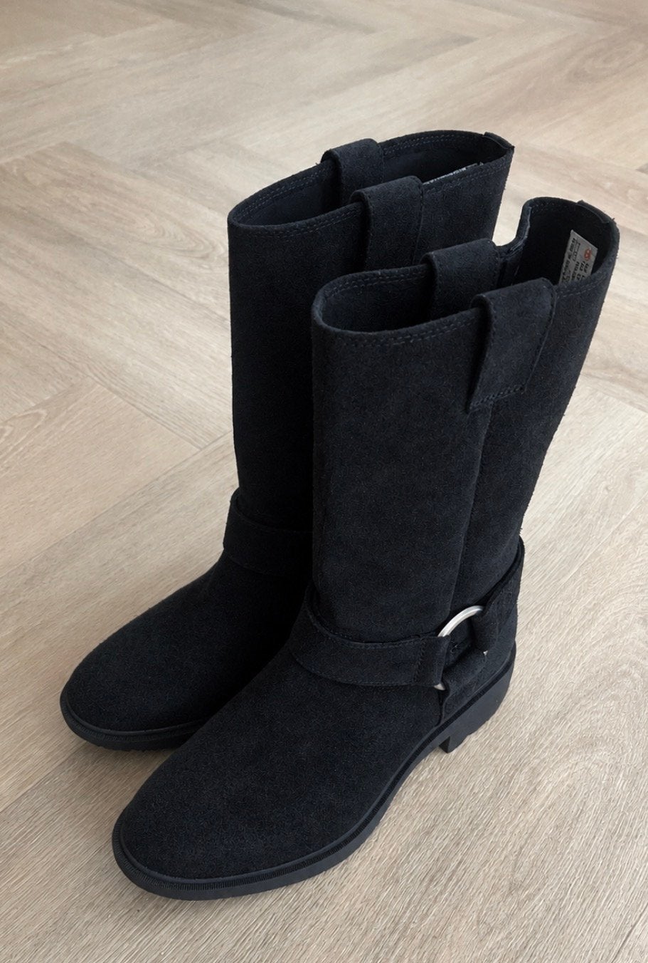 Nieuwe Timberland laarzen - Zwart - Maat 7.5 / 38,5, Ophalen of Verzenden, Nieuw, Zwart, Hoge laarzen